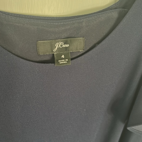 J. Crew Women’s Navy Blue Jumpsuit Size 4 - Picture 3 of 12